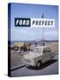 Poster Advertising a Ford Prefect Car, 1956-null-Stretched Canvas