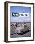 Poster Advertising a Ford Prefect Car, 1956-null-Framed Giclee Print