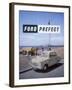 Poster Advertising a Ford Prefect Car, 1956-null-Framed Giclee Print