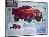 Poster Advertising a Ford Truck Series F-6, 1947-null-Mounted Giclee Print