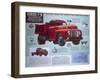 Poster Advertising a Ford Truck Series F-6, 1947-null-Framed Giclee Print