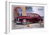 Poster Advertising a Hotchkiss-Gregoire Car, 1951-null-Framed Giclee Print