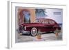 Poster Advertising a Hotchkiss-Gregoire Car, 1951-null-Framed Giclee Print