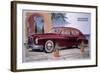 Poster Advertising a Hotchkiss-Gregoire Car, 1951-null-Framed Giclee Print