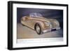 Poster Advertising a Jaguar Xk 140, 1954-null-Framed Giclee Print