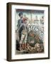 Poster Advertising a Performance of the Play "Germinal" by Emile Zola at the Theatre Du Chatelet-Emile Levy-Framed Giclee Print