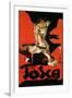 Poster Advertising a Performance of Tosca, 1899-Adolfo Hohenstein-Framed Giclee Print