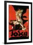 Poster Advertising a Performance of Tosca, 1899-Adolfo Hohenstein-Framed Giclee Print