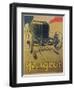 Poster Advertising a Peugeot Racing Car, C.1918 (Colour Litho)-René Vincent-Framed Giclee Print