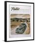 Poster Advertising a Pontiac Silver Streak, 1947-null-Framed Giclee Print