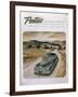 Poster Advertising a Pontiac Silver Streak, 1947-null-Framed Giclee Print