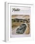 Poster Advertising a Pontiac Silver Streak, 1947-null-Framed Giclee Print