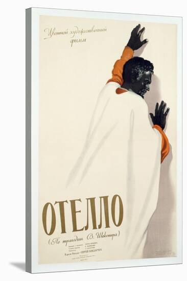 Poster Advertising a Production of 'Othello', 1956-null-Stretched Canvas