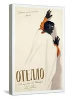 Poster Advertising a Production of 'Othello', 1956-null-Stretched Canvas