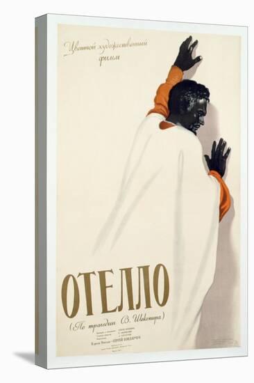 Poster Advertising a Production of 'Othello', 1956-null-Stretched Canvas