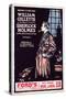 Poster Advertising a Production of Sherlock Holmes Starring William Gillette-null-Stretched Canvas