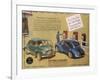 Poster Advertising a Renault 4Cv, 1949-null-Framed Giclee Print