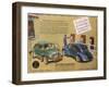 Poster Advertising a Renault 4Cv, 1949-null-Framed Giclee Print