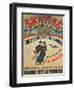 Poster Advertising a Roller Skating Rink in Paris, 1905-null-Framed Giclee Print