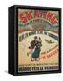 Poster Advertising a Roller Skating Rink in Paris, 1905-null-Framed Stretched Canvas