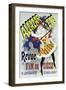 Poster Advertising a Show-Jules Chéret-Framed Giclee Print