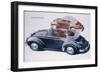 Poster advertising a Volkswagen Convertible, 1959-Unknown-Framed Giclee Print