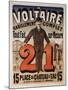 Poster Advertising 'A Voltaire', C.1877-Jules Chéret-Mounted Giclee Print