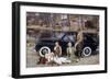 Poster Advertising a Volvo 444, 1953-null-Framed Giclee Print