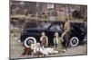 Poster Advertising a Volvo 444, 1953-null-Mounted Giclee Print