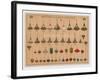 Poster Advertising All Kinds of Feather Dusters-null-Framed Giclee Print