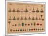 Poster Advertising All Kinds of Feather Dusters-null-Mounted Giclee Print