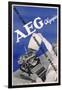 Poster Advertising an 'Aeg Rapide' Typewriter, C.1935-null-Framed Giclee Print