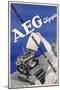 Poster Advertising an 'Aeg Rapide' Typewriter, C.1935-null-Mounted Giclee Print