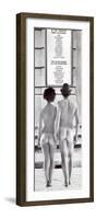 Poster Advertising an Exhibition at the Galleria Schwarz, Milan, C.1970S-null-Framed Photographic Print