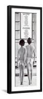 Poster Advertising an Exhibition at the Galleria Schwarz, Milan, C.1970S-null-Framed Photographic Print