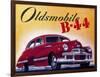 Poster Advertising an Oldsmobile B44, 1942-null-Framed Giclee Print