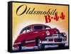 Poster Advertising an Oldsmobile B44, 1942-null-Framed Stretched Canvas