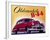 Poster Advertising an Oldsmobile B44, 1942-null-Framed Giclee Print