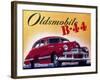 Poster Advertising an Oldsmobile B44, 1942-null-Framed Giclee Print