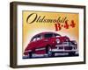 Poster Advertising an Oldsmobile B44, 1942-null-Framed Giclee Print