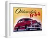 Poster Advertising an Oldsmobile B44, 1942-null-Framed Giclee Print