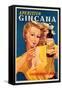 Poster Advertising Aperitivo Gincana-null-Framed Stretched Canvas