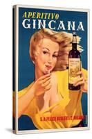 Poster Advertising Aperitivo Gincana-null-Stretched Canvas
