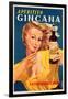 Poster Advertising Aperitivo Gincana-null-Framed Giclee Print