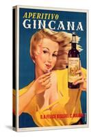 Poster Advertising Aperitivo Gincana-null-Stretched Canvas