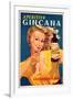 Poster Advertising Aperitivo Gincana-null-Framed Giclee Print