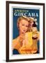 Poster Advertising Aperitivo Gincana-null-Framed Giclee Print