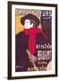 Poster Advertising Aristide Bruant in His Cabaret at the Ambassadeurs, 1892-Henri de Toulouse-Lautrec-Framed Giclee Print