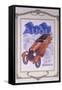 Poster Advertising Audi Cars, 1922-null-Framed Stretched Canvas