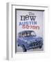 Poster Advertising Austin Cars, 1959-null-Framed Premium Giclee Print